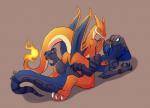 amazon_position anthro anus duo erection female female_penetrated fire flaming_tail genitals male male/female male_penetrating male_penetrating_female nude penetration penis sex simple_background tail wings undeadkitty13 nintendo pokemon fan_character cobra generation_6_pokemon mega_charizard mega_charizard_y mega_evolution pokemon_(species) reptile scalie snake 2018 digital_media_(artwork)