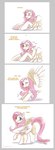 2020 basic_sequence chat comic dialogue discord_(mlp) english_text equid equine female feral fluttershy_(mlp) four_frame_image four_frame_sequence friendship_is_magic gender_transformation hair hasbro hi_res human_to_feral linear_sequence looking_at_viewer mammal mtf_transformation my_little_pony mythological_creature mythological_equine mythology nipples nude pegasus sequence simple_background smile solo species_transformation strawberrytfs teats text theyellowcoat transformation transformation_sequence white_background wings