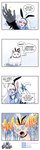 alternate_species anthro black_bottomwear black_clothing black_collar black_nails black_skirt blue_accessory blue_clothing blue_eyes bottomwear clothing collar colored_nails dialogue fake_ears fake_rabbit_ears female feral feralized fur furrification hair hairless monkey_paw nails screaming skirt solo tail teeth text tongue transformation whiskers white_body white_fur white_hair white_tail wish_twisting merryweatherey ryuuxin sally_sinclair animal_humanoid cat_humanoid domestic_cat felid felid_humanoid feline feline_humanoid felis human humanoid mammal mammal_humanoid absurd_res comic english_text hi_res