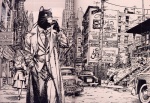 1950s_theme art_deco black_body black_fur brick_wall city city_background clothing fur group male neo-classical_architecture new_york_city scan smoke text vintage_car wall_(structure) juanjo_guarnido blacksad john_blacksad domestic_cat felid feline felis mammal comic english_text hi_res monochrome