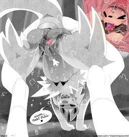 animal_genitalia animal_vulva bodily_fluids canine_genitalia canine_vulva clitoral_fossa clitoris duo extreme_size_difference female female/female feral feral_on_feral genital_fluids genitals internal interspecies living_insertion outside size_difference stretched_vagina suspended_via_penetration unbirthing vaginal vore vulva conditional_dnp insomniacovrlrd passiontail_isle canid mammal maskune_(insomniacovrlrd) sylupo_(insomniacovrlrd) hi_res