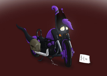 bag gasoline lights male motorcycle oil saddle solo transformation vehicle vehicle_transformation okami-the-wolf pardio animate_inanimate motorcycle_taur
