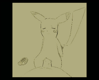 animated_gif dominant duo female feral first_person_view genitals interspecies larger_dom larger_male length male male/female male_pov nude penetrating_pov penis pokephilia semi-anthro size_difference smaller_female tail tongue tongue_out third-party_edit unknown_artist nintendo pokemon generation_1_pokemon mammal pikachu pokemon_(species) rodent animated graphite_(artwork) letterbox low_res monochrome sepia short_playtime source_request traditional_media_(artwork)