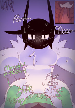 andromorph andromorph/male anthro blush bodily_fluids chameleon_(ultraviolet) cowgirl_position cum cum_in_vagina cum_inside duo ejaculation emerald_(ultraviolet) first_person_view from_front_position fur genital_fluids genitals glistening glistening_body impregnation_risk internal intersex intersex/male knot knotted_penis leaking_cum leg_grab looking_at_viewer machine male moan nude on_bottom on_top onomatopoeia orgasm orgasm_face penetrating_pov penetration penis sex shaking sound_effects submissive submissive_pov sweat text thigh_grab trembling vaginal vaginal_penetration white_body white_fur uitravioiiet rain_world videocult canid hybrid iterator_(rain_world) lizard_(rain_world) mammal absurd_res hi_res