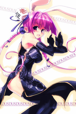 armwear asian_clothing blush chinese_clothing chinese_dress clothed clothing d6 dice dress east_asian_clothing elbow_gloves female gloves handwear legwear solo text thigh_highs refeia di_gi_charat hikaru_usada animal_humanoid humanoid lagomorph lagomorph_humanoid leporid_humanoid mammal mammal_humanoid rabbit_humanoid translation_request
