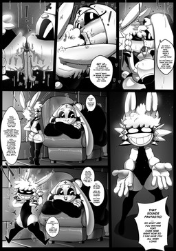 anthro aroused big_breasts big_butt blush blush_lines bodily_fluids breasts buckteeth butt chair claws clothed clothing dirty_talk dress dripping drooling duo eyelashes eyes_closed eyeshadow female finger_claws floppy_ears french_kissing furniture grin grinding hand_on_butt huge_breasts huge_butt kiss_on_lips kissing legwear licking_tongue long_ears lop_ears lying makeup male male/female nun nun_habit nun_outfit on_front overweight profanity religious_clothing saliva saliva_drip saliva_on_tongue saliva_string scut_tail short_tail size_difference slightly_chubby sloppy_kiss smile sofa stockings tail teasing teeth text toe_claws tongue tongue_out north_star_500 hare lagomorph leporid mammal rabbit absurd_res comic english_text hi_res monochrome