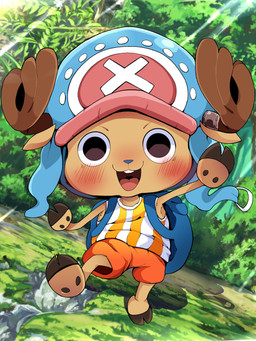 anthro forest male outside plant solo tree nekomo one_piece tony_tony_chopper deer mammal 3:4 absurd_res hi_res