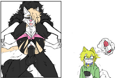 anthro anthro_on_anthro anthro_penetrated anthro_penetrating anthro_penetrating_anthro balls bell bell_collar big_penis black_balls black_body black_fur black_hair black_penis blonde_hair blue_collar blue_eyes blush blush_lines bodily_fluids boots bottomwear breasts carrying_another carrying_partner cellphone cleavage clothed clothing collar cosplay cuckold duo electronics erection faceless_anthro faceless_character faceless_male female female_anthro female_penetrated footwear from_behind_position full_nelson full_nelson_(legs_held) full_nelson_position fur genitals group hair hair_over_eye hoodie humanoid_genitalia humanoid_penis looking_at_viewer looking_pleasured male male/female male_anthro male_penetrating male_penetrating_female masturbation motion_lines muscular muscular_anthro muscular_male nude nude_anthro nude_male orange_eyes partially_clothed_anthro partially_clothed_female penetration penile penile_penetration penis penis_in_vagina phone pink_vulva sex shoes simple_background smartphone sweat tail tan_body tan_fur tan_hair thought_bubble tongue tongue_out topwear torn_bottomwear torn_clothing trio vaginal vaginal_penetration vulva white_background butcher_pal sega snapchat sonic_the_hedgehog_(series) adam_manchester rouge_the_bat canid canine canis domestic_cat felid feline felis hybrid mammal procyonid raccoon wolf 2024 colored colored_sketch digital_drawing_(artwork) digital_media_(artwork) sketch