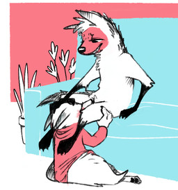 2018 aardwolf anthro blush canine charlie_(weaver) clothed clothing disney duo fellatio female fox gloves_(marking) hand_on_head hyena male male/female mammal markings nobby_(artist) nude oral pack_street plant sex sitting socks_(marking) sofa wolter_(weaver) zootopiaRating: ExplicitScore: 11User: Dark_KinDate: April 09, 2018