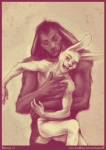 dark_fur embrace fur gay kamui lagomorph long_ears male mammal nude rabbit size_difference white_fur
Rating: Questionable
Score: 5
User: terminal11
Date: January 14, 2014