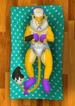 ageplay anthro clean_diaper clothed clothing cushies_(diaper) diaper footwear hair infantilism ink inklion legwear male roleplay socks solo wearing_diaper wetness_indicator white_hair yellow_eyes leoniro_the_inklion abuniverse cushies felid lion mammal pantherine absurd_res hi_res