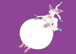 ambiguous_gender ambiguous_prey arm_tuft belly belly_grab belly_tuft big_belly bow_accessory bow_ribbon cheek_tuft chest_tuft ear_tuft elbow_tuft eyes_closed facial_tuft female female_pred feral feral_pred fur hands_on_belly hands_on_own_belly head_tuft lying multicolored_body multicolored_fur navel navel_outline navel_tuft obese obese_female obese_feral on_back overweight overweight_female overweight_feral satisfaction satisfied satisfied_look shoulder_tuft solo tail tuft unseen_prey vore mandro22 game_freak nintendo pokemon eeveelution generation_6_pokemon pokemon_(species) sylveon absurd_res hi_res