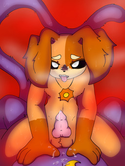 anal animal_genitalia animal_penis anthro aroused bodily_fluids breathing canine_genitalia canine_penis cum cum_in_ass cum_inside drooling duo fur genital_fluids genitals leaking_precum male male/male open_mouth orange_body orange_fur penis precum purple_body purple_fur saliva sitting sitting_on_another sweat sweatdrop twx mob_entertainment poppy_playtime smiling_critters catnap_(poppy_playtime) dogday_(poppy_playtime) canid canine felid feline mammal 3:4 hi_res