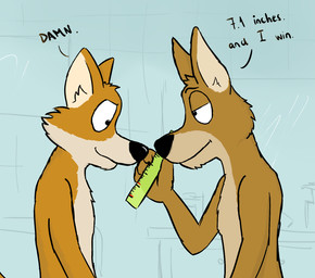2014 anthro bathroom canine dan fox friends gay josh kangaroo male mammal marsupial nude paintfox ruler teenager text
Rating: Questionable
Score: -1
User: the_crappy_paint_job
Date: April 17, 2014