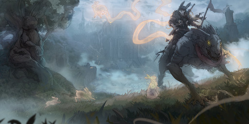 anthro armor belt blood bnuuy bodily_fluids cape castle church claws clothing dagger death deformed dust fantasy feral flag fluffy fog fur grass guard jewelry kneeguard knife light male melee_weapon mount necklace pillar plant plate ring ruins scar scarf scratch solo spiritual sword tree warrior weapon werebun miloff elden_ring fromsoftware osiris_(ayosiris) hare hybrid lagomorph leporid mammal rabbit spirit werecreature werelagomorph wererabbit 2025 absurd_res hi_res