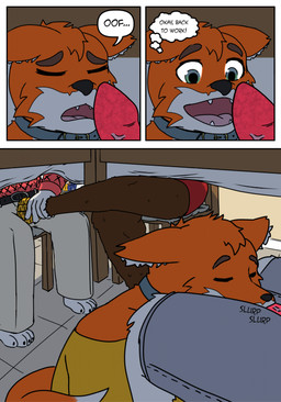 anthro big_penis clothed clothing dialogue duo family feet fellatio female genitals group humor lgbt love male male/female male/male oral penile penis romantic romantic_couple sex simple_background slice_of_life text vein veiny_penis sagilmito canid canine canis domestic_dog fox husky mammal nordic_sled_dog spitz comic digital_media_(artwork) english_text hi_res multiple_scenes