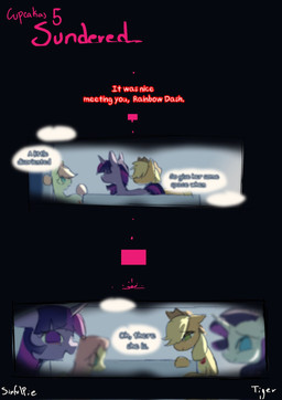 alternate_universe bed blonde_hair blue_eyes blurred_background blurred_character blurred_text blurred_vision blurry_vision clothing cowboy_hat cutie_mark detailed_background empty_speech_bubble female fur furniture green_eyes group hair happy hat headgear headwear hooves horn orange_body orange_fur pink_hair pink_tail purple_body purple_eyes purple_fur purple_hair purple_tail speech_bubble tail text white_body white_fur wings yellow_body yellow_fur yellow_tail sinful_pie cupcakes_(mlp_fanfic) friendship_is_magic hasbro my_little_pony mythology applejack_(mlp) fluttershy_(mlp) nurse_redheart_(mlp) rarity_(mlp) twilight_sparkle_(mlp) earth_pony equid equine horse mammal mythological_creature mythological_equine pegasus pony unicorn 2025 artist_name colored comic digital_drawing_(artwork) digital_media_(artwork) english_description english_text hi_res
