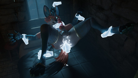anal anal_penetration anthro balls bodily_fluids constrained cum cum_in_ass cum_inside disembodied_hand disembodied_penis ectoplasm genital_fluids genitals ghost_sex handjob handjob_while_penetrating horn male multicolored_eyes penetration penile penis sex solo_focus wings sanythefox sany_van_fox ghost lagomorph mammal spirit wolpertinger 16:9 3d_(artwork) 4k absurd_res digital_media_(artwork) hi_res widescreen