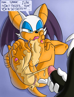 anthro bat_wings black_body bodily_fluids cum duo feet female foot_fetish foot_focus foot_in_mouth foot_suck genital_fluids genitals male membrane_(anatomy) membranous_wings nude penis sucking toe_in_mouth toe_suck toes vulva wings salmacisreptile sega sonic_the_hedgehog_(series) rouge_the_bat shadow_the_hedgehog bat eulipotyphlan hedgehog mammal