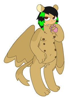 anthro belly_nipples breasts brown_eyes coontail_hair crotch_tuft digitigrade female fur hair medium_breasts multi_nipple navel nipples nude nude_anthro pawpads paws sharp_teeth slightly_chubby solo tan_body tan_fur tasteful_nudity teeth tuft wings conditional_dnp funnyfaemeat mythology munchies_(funnyfaemeat) felid feline felis mammal mythological_creature mythological_sphinx pantherine 2026 3:4 colored_sketch digital_drawing_(artwork) digital_media_(artwork) hi_res sketch trans_(lore) trans_man_(lore)