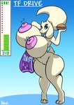 after_transformation anthro apron big_breasts breasts clothing crossgender delta_rune_(emblem) dessert ears_down female food gender_transformation genitals hair horn milk mostly_nude mtf_crossgender mtf_transformation nipples pastry paws pie pivoted_ears ponytail pussy smile solo symbol tail text tf_drive transformation d-6alaxy undertale undertale_(series) legacy_(linkthehero5555) toriel boss_monster_(undertale) bovid caprine goat mammal monster english_text hi_res