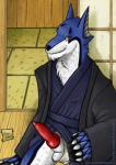 aledonrex animal_genitalia anthro balls canine canine_penis dog doggy_kruger erection fundoshi fur japanese_clothing kimono knot male mammal penis power_rangers_spd revealing solo underwear
Rating: Explicit
Score: 4
User: greyfox88
Date: September 28, 2013