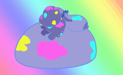 anthro belly big_belly big_breasts big_butt bouncing_belly bouncing_breasts breasts butt female huge_belly huge_breasts huge_butt hyper hyper_belly hyper_breasts hyper_butt inflation navel nipple_outline nipples solo startlin canid canine fox mammal 2d_animation animated