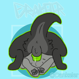 4_toes all_fours anal anal_knotting anal_penetration animal_genitalia animal_penis anthro anus backsack ball_tuft balls balls_deep black_body black_fur bodily_fluids bouncing bouncing_balls butt butt_fluff canine_genitalia canine_penis cum curling_toes digitigrade doggystyle duo erection feet feral fluffy from_behind_position fur genital_fluids genitals green_penis grey_body grey_fur hindpaw knot knotting leaking_cum lying male male/male male_penetrated male_penetrating male_penetrating_male on_front pawpads paws penetration penile penile_penetration penis penis_in_ass raised_tail rear_view sex simple_background slap soles tail tail_motion throbbing throbbing_balls toes tuft x_anus dankeler drakeler_(character) domestic_cat felid feline felis hybrid lagomorph leporid mammal mustelid otter rabbit 1:1 2021 2d_animation animated animated_gif clip_studio_paint_(artwork) digital_media_(artwork) frame_by_frame loop short_playtime