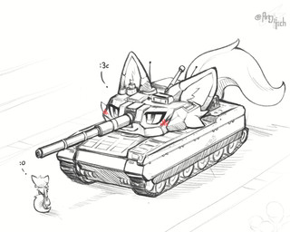 anthro armored_vehicle blush cannon cursed_image fur humor imminent_death machine male peril ranged_weapon rear_view simple_background smile solo tail tank_(vehicle) tracked_vehicle turret vehicle weapon white_body white_fur artdeitech boy_kisser_(meme) tiananmen_square_incident type_10 silly_cat_(mauzymice) dire_machine dire_tank dire_vehicle domestic_cat felid feline felis living_machine living_tank living_vehicle mammal 2025 5:4 detailed digital_drawing_(artwork) digital_media_(artwork) hi_res meme sketch