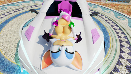 anthro areola areola_slip bedroom_eyes big_breasts breasts chaos_emerald covering covering_breasts covering_self female gem looking_at_viewer mostly_nude narrowed_eyes seductive solo wide_hips ss_merchant jojomingles_(modeler) sega sonic_the_hedgehog_(series) rouge_the_bat bat mammal 3d_(artwork) digital_media_(artwork) hi_res