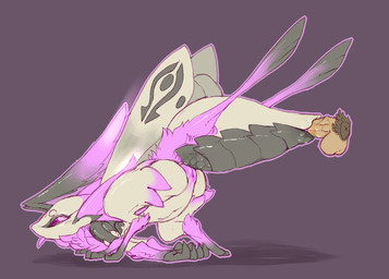 antennae_(anatomy) anthro anthro_penetrated anus arthropod_abdomen arthropod_abdomen_anus arthropod_abdomen_penetration balls bent_over blush bodily_fluids breasts claws digitigrade disembodied_penis duo female female_penetrated genital_fluids genitals humanoid_genitalia humanoid_penis interspecies male male/female male_penetrating male_penetrating_female multi_arm multi_limb neck_tuft nude penetration penis pink_eyes pubes purple_background red_sclera sex simple_background small_waist tongue tongue_out tuft vaginal_fluids vein veiny_penis vulva wide_hips wings pixel-butts arthropod human insect lepidopteran mammal moth absurd_res hi_res