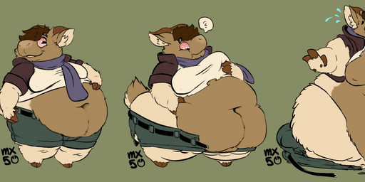 anthro barefoot base_one_layout basic_sequence belly belly_overhang belly_rolls belt big_belly biped bodily_fluids chubby_cheeks clothed clothing deep_navel feet fingers fur grin hair hand_on_belly hooved_fingers hooves horizontal_pupils horn huge_belly hyper hyper_belly linear_sequence love_handles male midriff moobs morbidly_obese morbidly_obese_anthro morbidly_obese_male navel nervous obese obese_anthro obese_male one_row_layout open_clothing open_mouth open_shirt open_topwear overweight overweight_anthro overweight_male pupils question_mark scared scarf shirt smile solo standing sweat sweatdrop text thick_thighs three_frame_image three_frame_sequence tongue topwear torn_clothing weight_gain wool_(fur) marx50 bovid caprine goat mammal sequence signature