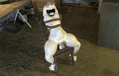 abdominal_bulge anal anal_penetration ankles_tied anthro ball_gag bdsm blindfold bodily_fluids bondage bound chastity_cage chastity_device dildo dildo_in_ass dildo_insertion dildo_sitting gag gagged genital_fluids leaking_precum male object_in_ass penetration precum precum_while_chaste restraints rope rope_bondage sex_toy sex_toy_in_ass sex_toy_insertion solo heartbrkrskully mishuyuu_(modeler) deltarune undertale_(series) ralsei bovid caprine goat humanoid mammal 3d_(artwork) digital_media_(artwork) hi_res