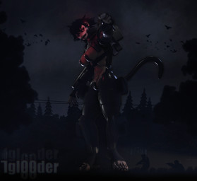 5_toes abs anthro black_nails colored_nails cybernetics feet female forest looking_at_viewer machine macro military nails plant soldier solo standing stirrup_legwear toes tree warrior iglooder cyborg haplorhine mammal monkey primate absurd_res blender_(artwork) digital_media_(artwork) hi_res