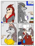 2009 3:4 aleu_(balto) angry anthro anthrofied balto_(series) bandanna black_eyes bottomwear breasts brother_(lore) canid canine canis clothing comic cross-popping_vein crossed_arms digital_drawing_(artwork) digital_media_(artwork) domestic_dog dusty_(balto) female female/female fighting_over_boy fur grey_body grey_pupils group hi_res husky hybrid inside jenna_(balto) kerchief kodiak_(balto) leonkatlovre male mammal mother_(lore) multicolored_body nordic_sled_dog paint.net_(artwork) parent_(lore) pupils rana_(artist) red_body red_fur shirt short_story shorts sibling_(lore) sister_(lore) son_(lore) spitz standing story story_in_description tan_body tank_top text topwear two_tone_body two_tone_tail universal_studios vein wolf wolfdog