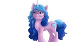 eyewear female glasses horn simple_background solo white_background jbond hasbro mlp_g5 my_little_pony mythology izzy_moonbow_(mlp) equid equine horse mammal mythological_creature mythological_equine pony unicorn 16:9 hi_res widescreen