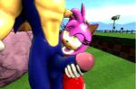 anthro anthro_on_anthro big_penis duo erection female genitals handjob male male/female penile penis sex kabalmystic_(artist) shocking_(artist) sega sonic_the_hedgehog_(series) amy_rose sonic_the_hedgehog eulipotyphlan hedgehog mammal 3d_(artwork) 3d_animation animated digital_media_(artwork) loop low_res short_playtime