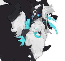 anal anal_penetration animal_genitalia animal_penis anthro anthro_on_feral anthro_penetrated anus balls bestiality biped black_balls black_body black_fur black_mask blue_eyes canine_genitalia canine_penis crossgender duo erection feet feral feral_penetrating feral_penetrating_anthro ftm_crossgender fur fur_markings genitals knot knotted_penis large_penetration male male/male male_anthro male_feral male_penetrated male_penetrating male_penetrating_male markings mask mask_only nipples nude open_mouth paws penetration penile penile_penetration penis penis_in_ass sex simple_background stretched_anus teal_penis teal_tongue tongue tongue_out vein veiny_penis wearing_mask white_background white_body white_fur ramssa league_of_legends riot_games tencent kindred_(lol) lamb_(lol) wolf_(lol) bovid canid canine canis caprine mammal sheep wolf 2025 digital_media_(artwork) hi_res