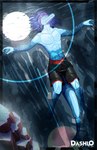 5_fingers 5_toes abs anthro athletic athletic_anthro athletic_male black_clothing black_swimming_trunks black_swimwear blue_body blue_hair blue_scales claws clothing detailed_background eyes_closed feet fin finger_claws fingers floating hair long_hair long_tail male mostly_submerged multicolored_body multicolored_scales pecs reflection scales solo swimming swimming_trunks swimwear tail tail_fin text toe_claws toes two_tone_body two_tone_scales wet wet_body wet_scales dashlostudios goodbye_volcano_high leo_(gvh) dinosaur liopleurodon marine plesiosaur pliosaur prehistoric_species reptile scalie 2024 absurd_res artist_name digital_drawing_(artwork) digital_media_(artwork) hi_res watermark