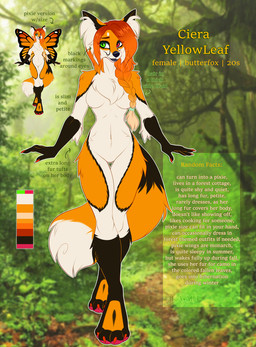 anthro biped claws countershade_torso countershading feet female fingers front_view fur hair navel nude nude_anthro nude_female smile solo standing tail text toes whiskers wings ei-ka canid canine fox mammal 2026 digital_drawing_(artwork) digital_media_(artwork) english_text hi_res