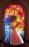 anthro armwear blush bridal_gauntlets clothing crown digit_ring dress duo eyes_closed female gloves handwear headgear hero holding_head hug jewelry leaning leaning_backward male male/female open_back_dress passionate_kiss princess ring romantic romantic_ambiance romantic_couple royalty stained_glass suit tiara wedding wedding_dress wedding_ring di-dash sega sonic_the_hedgehog_(series) blaze_the_cat sonic_the_hedgehog domestic_cat eulipotyphlan felid feline felis hedgehog humanoid mammal absurd_res hi_res