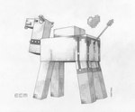 2023 camel camel_(minecraft) camelid clitoris clitoris_piercing clothing collar digital_media_(artwork) ear_piercing ear_ring ecmajor female feral garter_belt garter_straps genital_piercing genitals graphite_(artwork) greyscale heart_symbol hi_res legwear lingerie looking_at_viewer looking_back mammal microsoft minecraft mojang monochrome on_model pencil_(artwork) piercing pussy ring_piercing shaded signature simple_background smile solo square_(anatomy) stockings studded_collar studs tail tail_tuft tongue tongue_out traditional_media_(artwork) tuft voxel_(artwork) white_background xbox_game_studios
