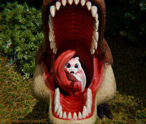 anthro bodily_fluids body_in_mouth duo female feral forest_background imminent_vore looking_at_viewer male male/female oral_vore saliva sharp_teeth size_difference teeth tongue_on_face vore peq42 blue_sky_studios ice_age_(series) momma_(ice_age) dinosaur lagomorph leporid mammal prehistoric_species rabbit reptile saurischian scalie theropod tyrannosaurid tyrannosauroid tyrannosaurus tyrannosaurus_rex 3d_(artwork) digital_media_(artwork)