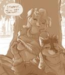 blush breast_fondling breasts canine dialog dog english_text female fondling jonas male pda public straight text
Rating: Questionable
Score: 14
User: ippiki_ookami
Date: October 03, 2013