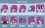 emoji emote emotion_chart solo wings sevenserenity hasbro my_little_pony mythology equid equine horse mammal mythological_creature mythological_equine pegasus pony hi_res