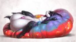 anthro balls bean_bag big_balls big_penis comfortable genitals huge_balls hyper hyper_balls hyper_genitalia male penis solo venjiiart kaaz fish marine shark 16:9 widescreen