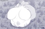 after_vore anthro anthro_pred belly big_belly big_breasts big_butt bodily_noises breasts butt city cityscape destruction different_sound_effects featureless_breasts female female_pred huge_belly huge_breasts huge_butt hyper hyper_belly hyper_breasts hyper_butt jiggling macro macro_anthro macro_female macro_pred macro_prey morbidly_obese motion_onomatopoeia obese onomatopoeia overweight overweight_female same_size_vore slosh sloshing_belly solo sound_effects text thick_thighs unseen_prey vore weight_gain wobbling nekocrispy nintendo pokemon ed_(nidogatr) floatzel generation_4_pokemon pokemon_(species) digital_media_(artwork) monochrome