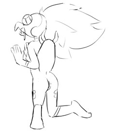 1_eye arthropod_abdomen beak bodily_fluids breasts butt drooling female genitals nipples saliva solo vulva c1-11131 cartoon_network steven_universe centipeetle alien alien_humanoid animal_humanoid arthropod arthropod_humanoid corrupted_gem gem_(species) humanoid insect insect_humanoid nephrite_(gem_species) black_and_white monochrome