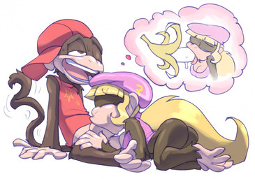 anthro anthro_on_anthro banana bigdad blonde_hair bottomless brown_fur butt clothed clothing diddy_kong dixie_kong donkey_kong_(series) duo fellatio female food fruit fur hair hat hi_res long_hair looking_pleasured male male/female male_penetrating mammal monkey nintendo open_mouth oral oral_penetration penetration penis ponytail primate sex simple_background sweat toes video_games white_background
Rating: Explicit
Score: 7
User: Cane751
Date: April 06, 2018 anthro anthro_on_anthro banana bigdad blonde_hair bottomless brown_fur butt clothed clothing diddy_kong dixie_kong donkey_kong_(series) duo fellatio female food fruit fur hair hat hi_res long_hair looking_pleasured male male/female male_penetrating mammal monkey nintendo open_mouth oral oral_penetration penetration penis ponytail primate sex simple_background sweat toes video_games white_background
Rating: Explicit
Score: 7
User: Cane751
Date: April 06, 2018