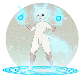anthro areola balls biped blue_eyes blue_fire bone brown_body brown_fur brown_markings colored_fire fire flaccid foreskin fur genitals glans gloves_(marking) humanoid_genitalia humanoid_penis leg_markings magic magic_user male markings nipples nude open_mouth penis plantigrade skull skull_head socks_(marking) solo standing tail teeth tongue white_body white_fur galo domestic_cat felid feline felis lich mammal ragdoll_cat undead 2025 absurd_res hi_res